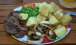 Steak dinner