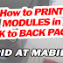 Paano mag-print ng modules in back to back pages? (SIMPLE TUTORIAL)