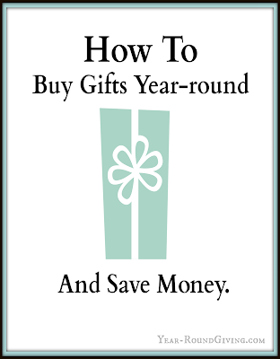 How to Buy Gifts Year-Round and Save Money