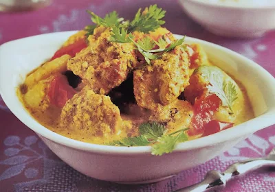 Curry de filet mignon de porc en cocotte