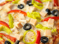 Mediterranean Chicken Flatbread