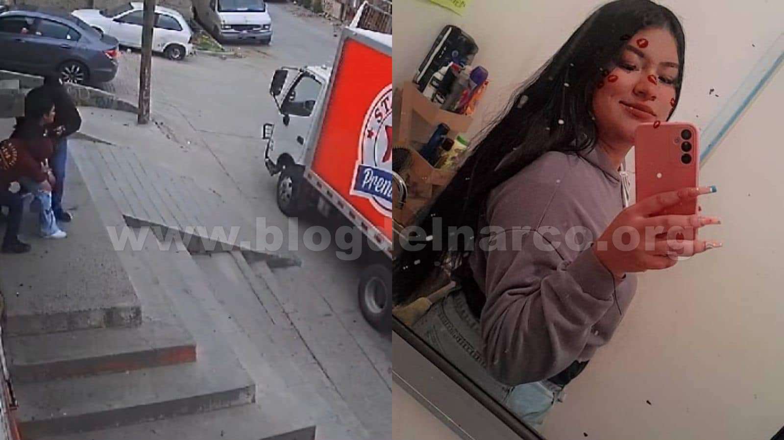 Captan en video el momento en el que Nancy Fabiola fue levantada por dos sujetos armados de la tienda en la que trabajaba en Tijuana