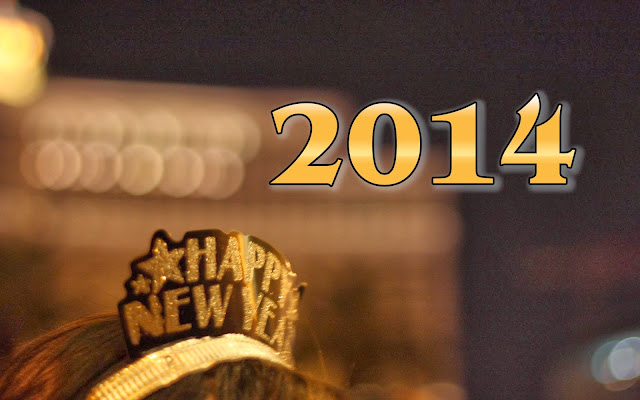 Happy New Year 2014 Wishes HD Wallpaper Free Download