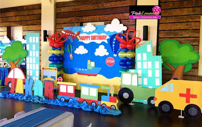 Transportation Themed Stage Decoration