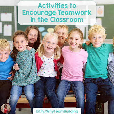 This post tells some benefits of Team Building activities in the classroom and some ideas for including these class bonding activities with your students.