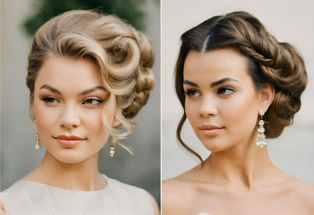 updos unveiled: elegant hairstyles for round big faces