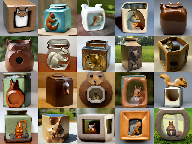 Squar: AI Enabled Ideation for Squirrel Inspired Jars