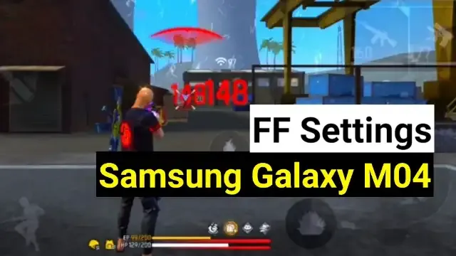 Best free fire headshot settings for Samsung Galaxy M04: Sensi and dpi