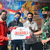Gelorakan Semangat Pancasila;  Lomba Mural Warnai Pencanangan Kampung Pancasila Kodim Boyolali