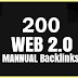 Get WEB 2.0 Manual Youtube Backlinks for your any Niche Related Website