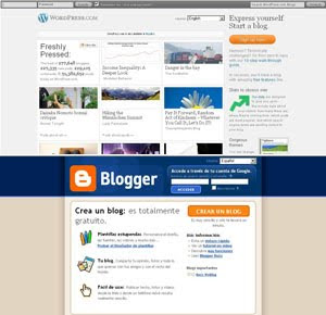 Wordpress y Blogger