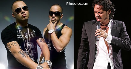 Wisin, Yandel y Marc Anthony