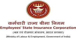 ESIC Clerk Recruitment 2019 Notification