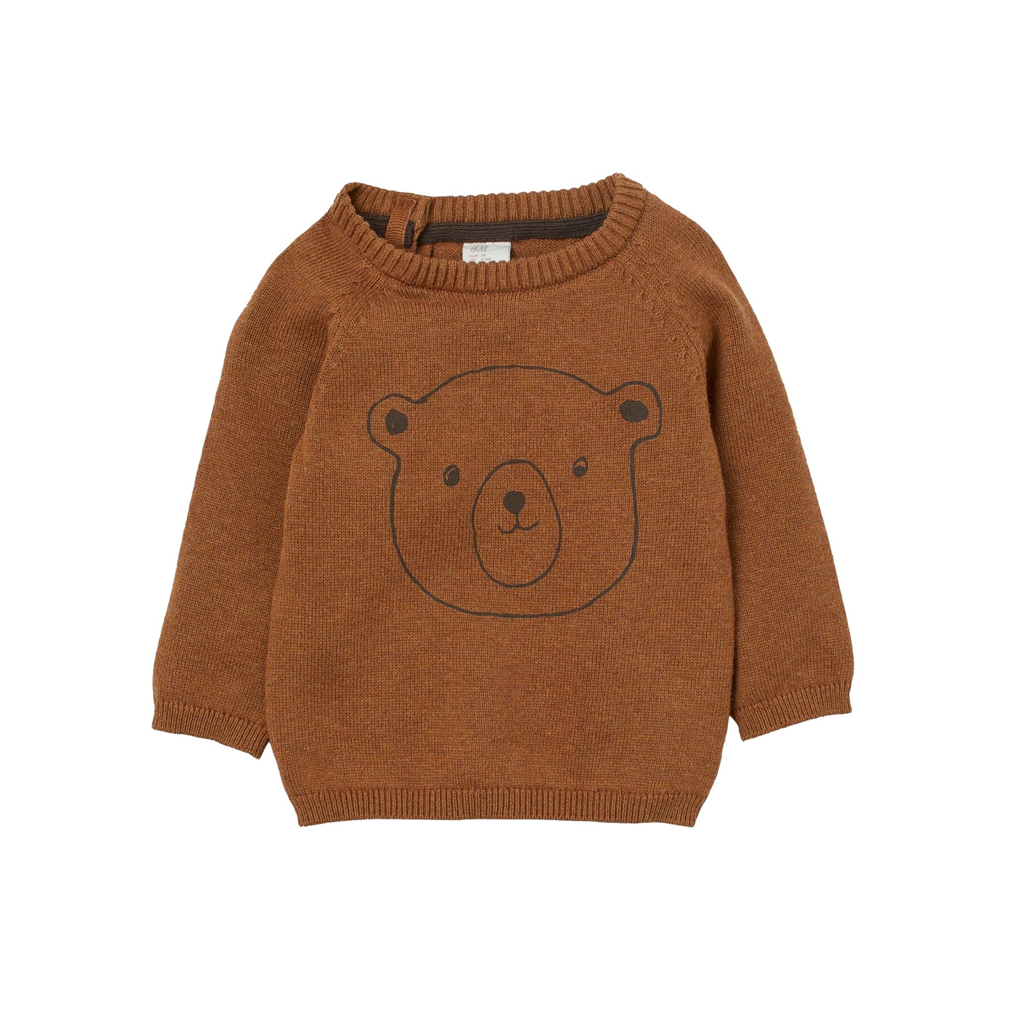 Brown Toddler Cotton Sweater from H&M Kids