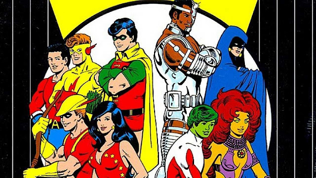 Sidekicks da DC jovens titãs original turma titã