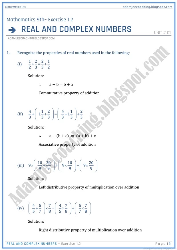 real-and-complex-numbers-exercise-1-2-mathematics-9th