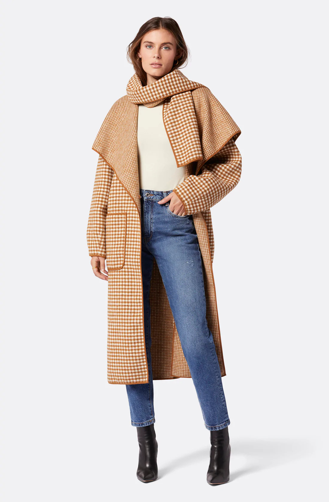 17+ Casual Chic Thanksgiving Outfit Ideas Joie Chantal Coat