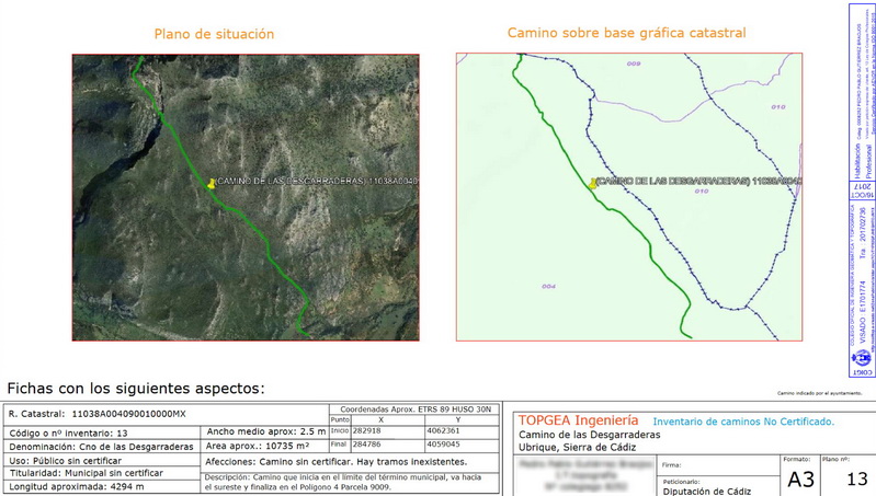 El Cintillo - Sierra Baja de Ubrique - Paso del Bombo - Ubrique - Cañada de los Pernales