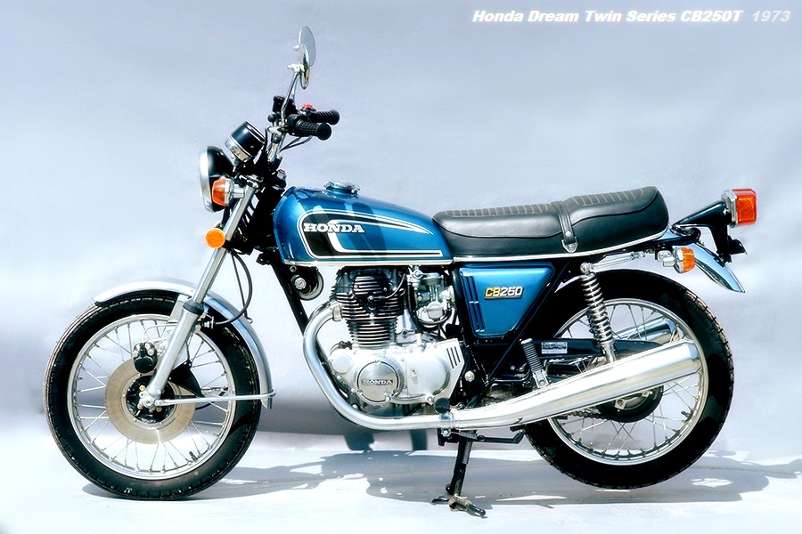 1973 Honda Dream Twin Series CB250T