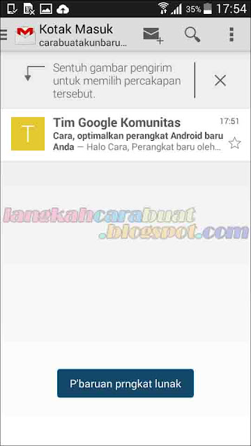 Membuat Email Gmail Di HP Samsung Galaxy