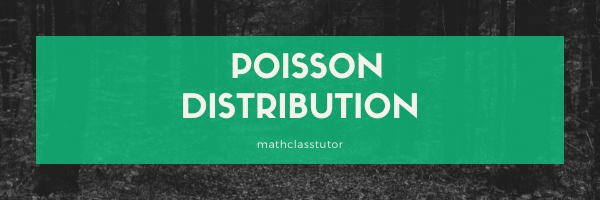 Poisson distribution 1