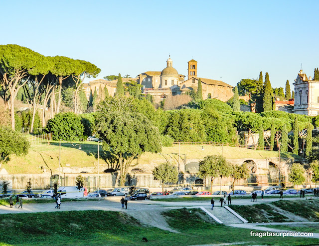 Circo Máximo em Roma