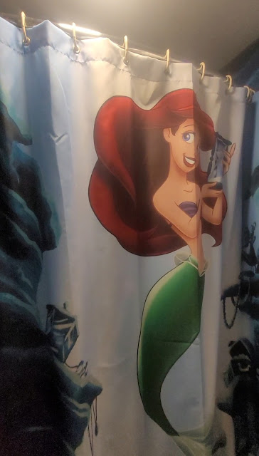 Disney Little mermaid shower curtain