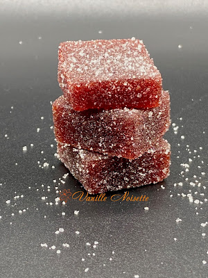 PATE DE FRUITS FRUITS ROUGES, FRAISE ET FRAMBOISE