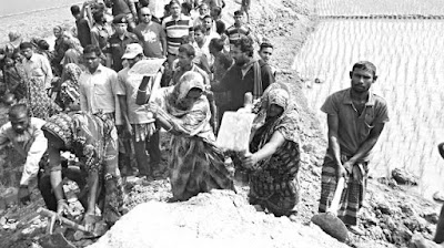 কেশবপুরের সেই অবৈধ ঘের প্রশাসনের সহায়তায় উচ্ছেদ