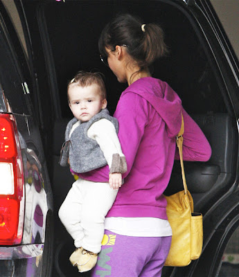 Jessica Alba And Honor Marie. Jessica Alba and daughter