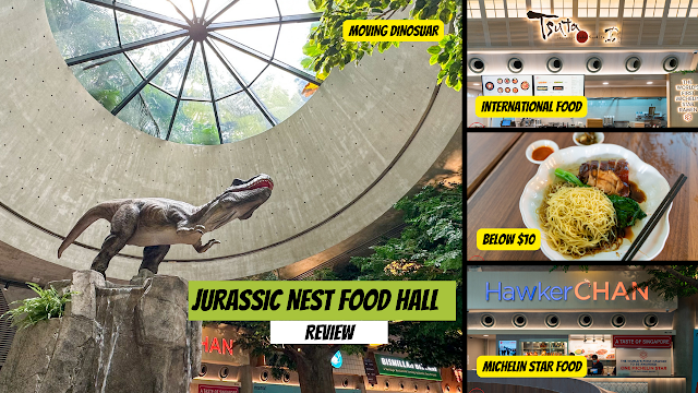 Jurassic Nest Food Hall Review : Dining with Dinosaurs
