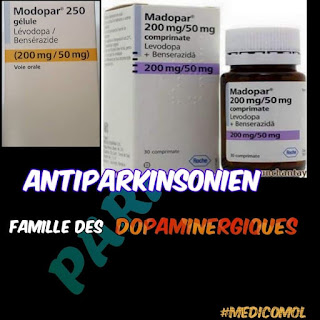 SYSTEME NERVEUX | NEUROLOGIE | ANTIPARKINSONIENS