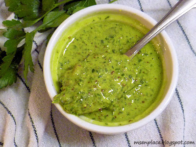 Parsley Mustard Sauce