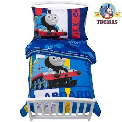 Thomas train pillow case a smidgen large comforter quilted blanket kids railway bedroom ideas