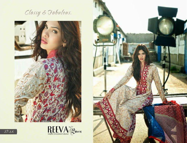 Reeva Designer Embroidered 2013-14 By Shariq