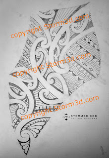 shoulderblade maori sketch custom tattoo designs