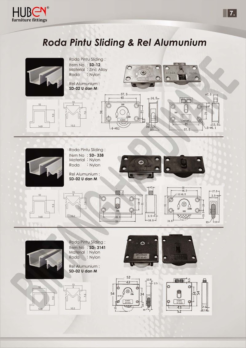 Inspirasi Spesial 37+ Roda Pintu Sliding Huben