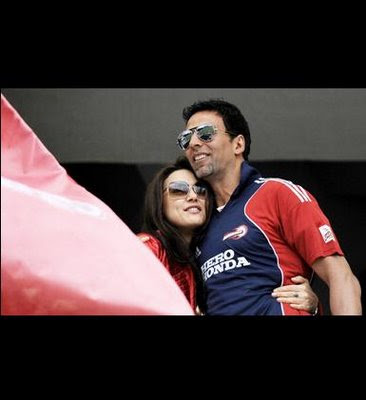 Bollywood Actor and Actress participate at IPL Matches in South Africa