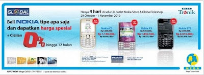 Nokia C3, Nokia X5 And Nokia E72 Promo