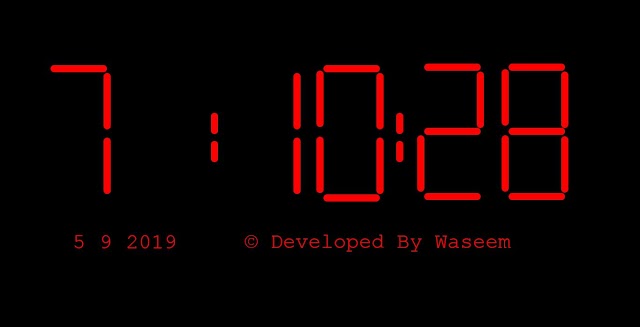 Develop A Digital Watch By Using HTML,CSS And JavaScript 