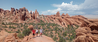 Jardín del Diablo o Devils Garden, Parque Nacional de Arches, Moab.