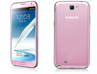  Samsung  Galaxy Note II N7100 Pink  Harga dan Spesifikasi 