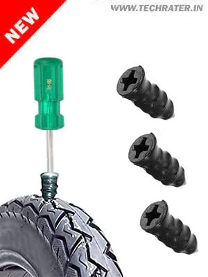 Tyre Repair Rubber Screw for Car and Bike