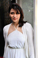 Mannara Chopra in Beautiful Cute Sensual Whtie Designer Dress ~  Exclusive Pics 020.jpg