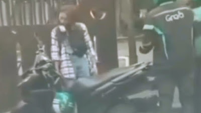 Video Driver Ojol Ludahi Wanita di depan Kampus UM Malang Viral