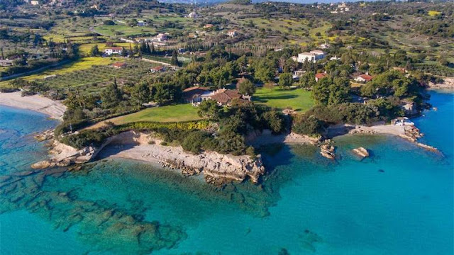 Το ακριβότερο σπίτι στην Ελλάδα των 20 εκατ.ευρώ στο απέραντο γαλάζιο της Αργολίδας (βίντεο drone)