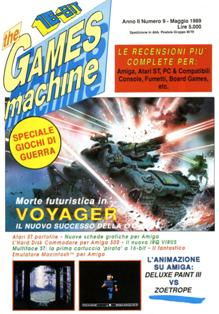 TGM The Games Machine 9 - Maggio 1989 | ISSN 1129-2326 | CBR 215 dpi | Mensile | Videogiochi
The Games Machine, conosciuta anche con l'acronimo TGM, è una rivista mensile dedicata ai videogiochi per PC. Il primo numero è stato pubblicato nel Settembre del 1988.
Inizialmente la rivista italiana era la traduzione dell'omonima rivista britannica, che venne però chiusa nel 1990 dopo 34 numeri. In Italia la pubblicazione continua tuttora in modo indipendente.
In origine è stata pubblicata dalla casa editrice milanese Xenia Edizioni, diretta da Bonaventura Di Bello, ed era stata concepita come testata dedicata ai videogiochi per home computer a 16-bit, ovvero principalmente Amiga e Atari ST (i PC avrebbero avuto un certo peso solo a partire dall'autunno del 1989), ma che non trascurava altri sistemi, sia tecnicamente inferiori (console come Nintendo Entertainment System, Sega Master System ed Atari VCS, e i computer MSX2) che superiori: nel primo numero della rivista una delle recensioni fu dedicata a Conqueror ed al sistema su cui girava, l'Acorn Archimedes.
Xenia pubblicava già un'altra rivista dedicata ai sistemi a 8-bit, Zzap!. Quando questa chiuse le pubblicazioni, continuò a vivere per un certo tempo come inserto all'interno di The Games Machine. Dall'Ottobre 1991, The Games Machine fu affiancata da Consolemania, sua controparte interamente dedicata ai videogiochi per console.
Dal Novembre 2005 al Gennaio 2007 compreso, The Games Machine uscì sotto etichetta Future Italy, già editore di un'altra rivista del settore, Giochi per il Mio Computer. Alla fine di Novembre 2006, Future plc, la casa madre della divisione Future Italy, decise di vendere l'intera divisione italiana Future Media Italy per ripianare parte dei debiti di gestione, e fu acquisita da Sprea. In questo modo, dal Febbraio 2007, The Games Machine esce sotto etichetta Sprea Media Italy.
Attualmente è la più longeva rivista del settore ad essere pubblicata in Italia.