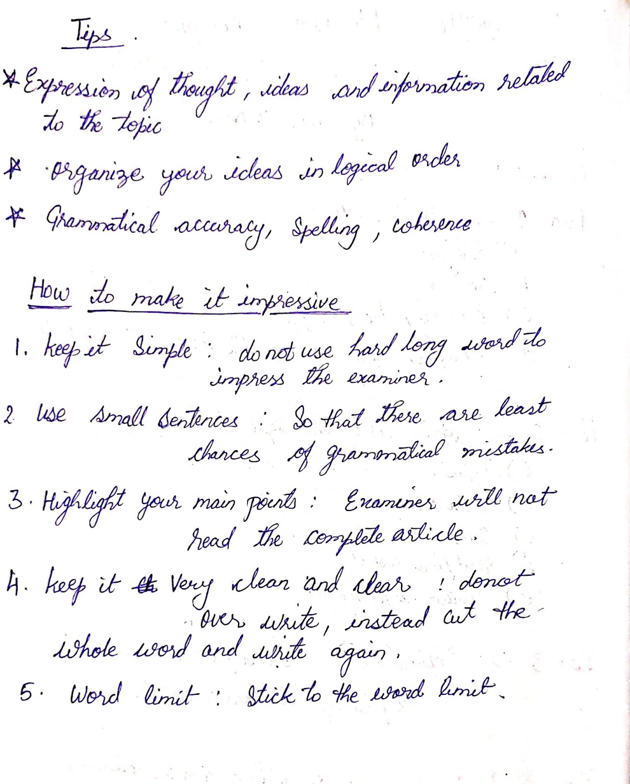 apsg: Class 8th 'Writing Section' : Article writing - Format, Tips