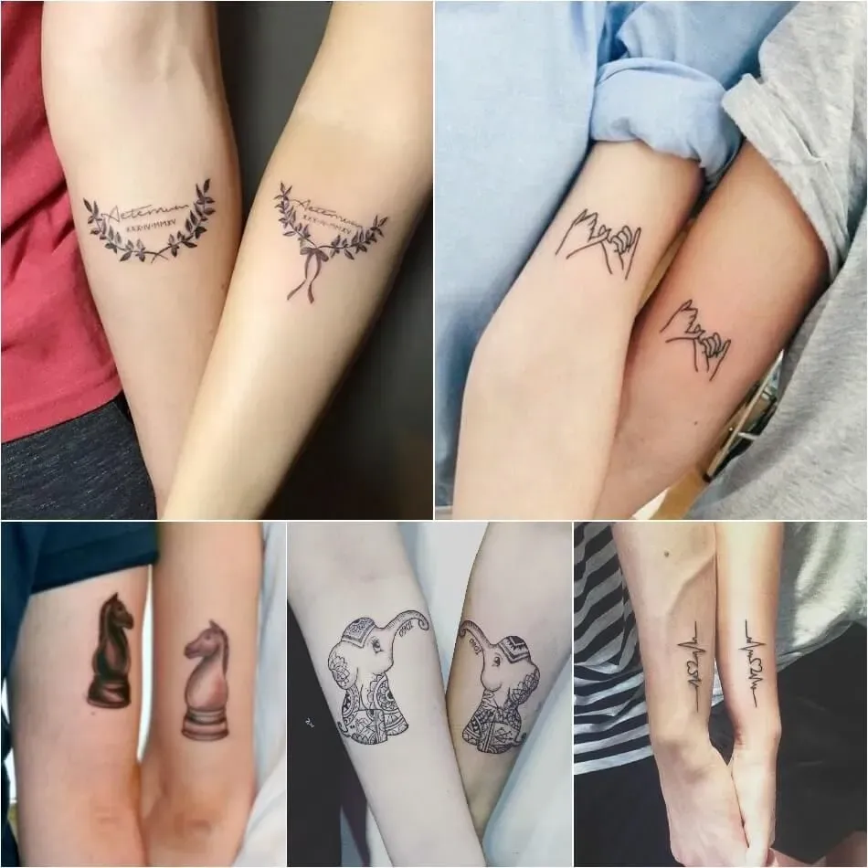 Los mejores tatuajes de amigas