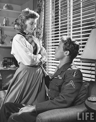 with Guy Madison in Till the End of Time 1946 